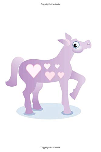 2020 Weekly Planner Horse Illustration Equine Purple Pony Hearts 134 Pages: 2020 Planners Calendars Organizers Datebooks Appointment Books Agendas