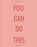 You Can Do This: Peach Color Composition Notebook College Ruled Journal (Notebooks)