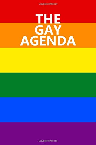 The Gay Agenda: LGBT Calendar 2020, Pride Planner And Organizer, Daily Diary, Weekly Planner, Gift for Gays, 6x9 175 Pages