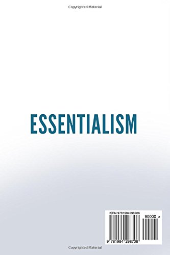 Essentialism: Mastering The Art of Less