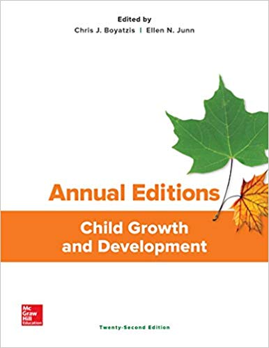 Annual Editions: Child Growth and Development, 22/e