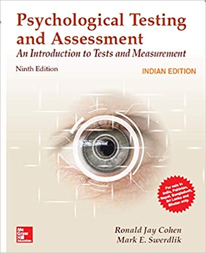 Psychological Testing And Assessment, 9Th Edition [Paperback] Cohen