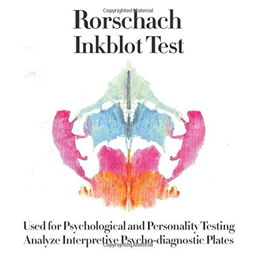 Rorschach Inkblot Test Used for Psychological and Personality Testing Analyze Interpretive Psycho-diagnostic Plates: Black and White and Color Inkblot ... Illness, for Psychologist, Psychotherapists