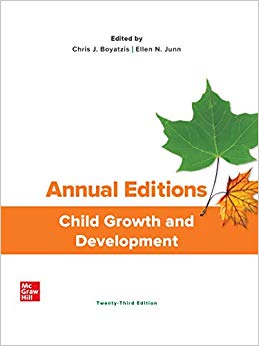 Annual Editions: Child Growth and Development (Annual Editions Child Growth & Development)
