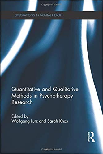 Quantitative and Qualitative Methods in Psychotherapy Research