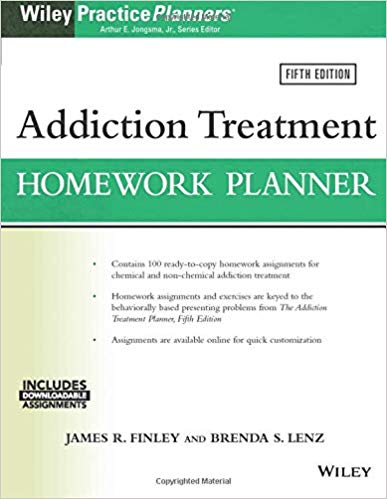 Addiction Treatment Homework Planner, 5th Edition (PracticePlanners)