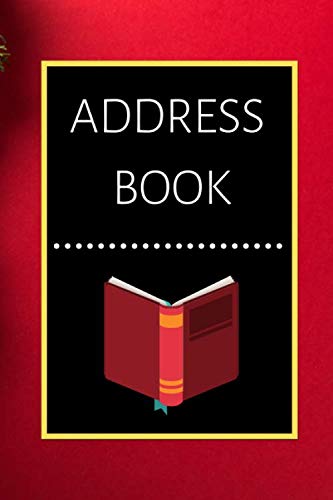 ADDRESS BOOK: Large Print Phone Book & Adresses Book with Tabs