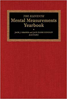 The Eleventh Mental Measurements Yearbook (Buros Mental Measurements Yearbook) (v. 11)