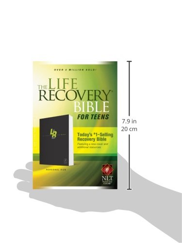 Tyndale NLT Life Recovery Bible for Teens (Personal Size, Softcover) Inspirational Addiction Bible for Teens Dealing with Drugs, Alcohol, and Personal Struggles, Tied to 12 Steps of Recovery