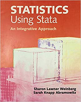 Statistics Using Stata: An Integrative Approach