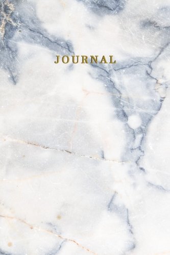 Journal: Marble + Gold Lined Travel Journal Diary Notebook | 110 Plain Medium Lined Pages for Notes Todo Listing Doodling Journaling for Women Girls Teens | 6X9 Softback Glossy Cover