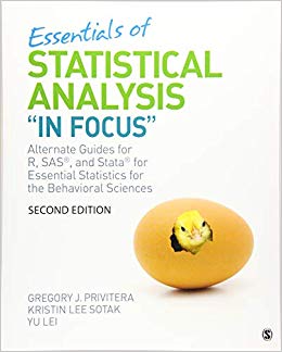 Essential Statistical Analysis "In Focus": Alternate Guides for R, SAS, and Stata for Essential Statistics for the Behavioral Sciences (NULL)