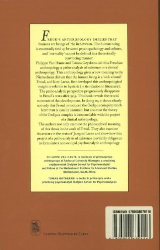 A Non-Oedipal Psychoanalysis?: A Clinical Anthropology of Hysteria in the Works of Freud and Lacan (Figures of the Unconscious)