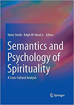 Semantics and Psychology of Spirituality: A Cross-Cultural Analysis