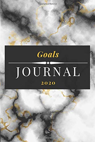 2020 Goals Journal: This simple lined notebook/journal to organize your goals and dreams!