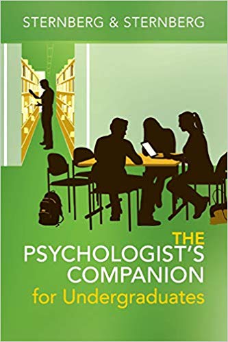 The Psychologist's Companion for Undergraduates: A Guide to Success for College Students