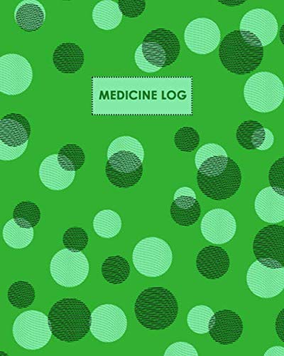Medicine Log: Large Print - Daily Medicine Tracker Notebook- Undated Personal Medication Organizer