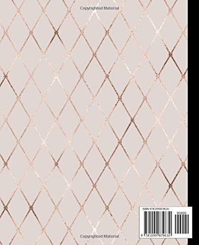 Composition Notebook: Nifty Wide Ruled Paper Notebook Journal | Cute Pink & Gold Geometric Wide Blank Lined Workbook for Teens Kids Students Girls for Home School College for Writing Notes.