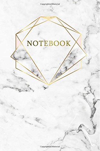 Notebook: Marble + Gold Journal | 120 College-ruled Pages Notebook | 6 X 9 Marble & Gold Perfect Bound Softcover (Marble & Gold Journals)