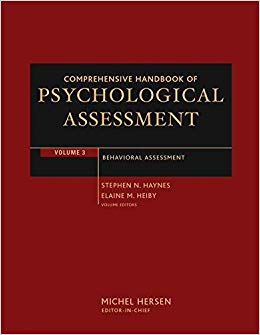 Comprehensive Handbook of Psychological Assessment, Volume 3: Behavioral Assessment
