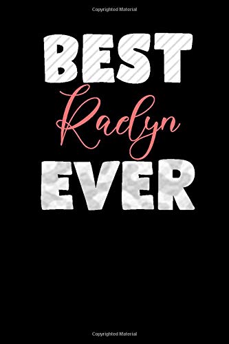 Best Raelyn Ever Notebook: best dad ever, 120 Pages, 6 x 9, Raelyn Personalized Name Notebook Gift Idea, Black glossy Finish