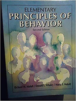 Elementary Principles of Behavior