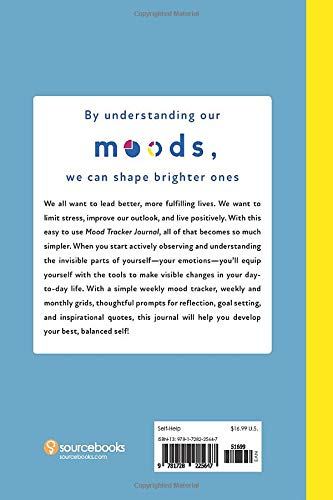 Mood Tracker Journal: Daily Prompts & Charts - Understand Your Emotional Patters, Create Healthier Mindsets, Unlock a Happier You!