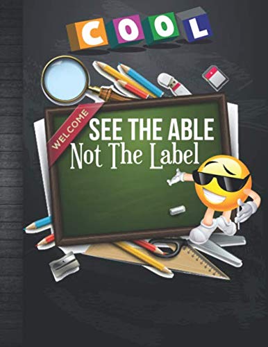 See The Able Not The Label: Daily ADHD Planner For Kids & Teens Time Management Self Improvement Goals Setting Journal To Write In with Behavioral Tracker Sheets