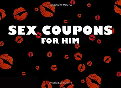 Sex Coupons for Him: Dirty Naughty Sex Vouchers - Boyfriend Husband Groom Lover Gift - Valentines Anniversary Birthday Christmas - Stimulates Lust