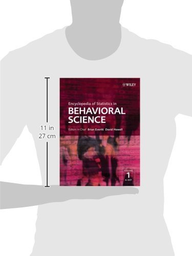 Encyclopedia of Statistics in Behavioral Science (4 Volumes)