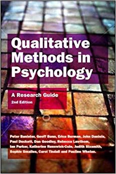 Qualitative methods in psychology: a research guide: A Research Guide