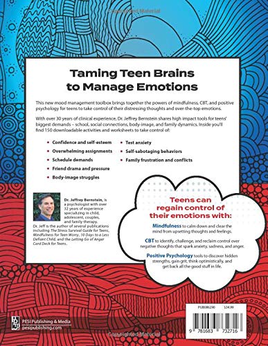 The Anxiety, Depression & Anger Toolbox for Teens: 150 Powerful Mindfulness, CBT & Positive Psychology Activities to Manage Emotions