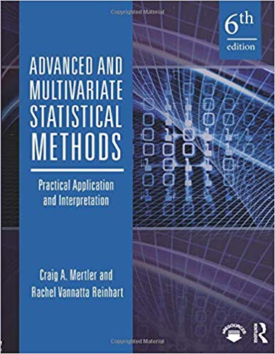 Advanced and Multivariate Statistical Methods
