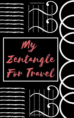 My Zen tangle for travel sketchbook Pocket-Size Blank Squares line stripe cover: Gifts For Sketching Doodles Create & Design Arts Crafts (Travel Zen tangle Set)