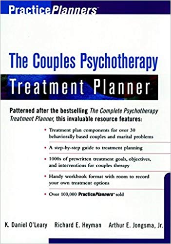 The Couples Psychotherapy Treatment Planner (PracticePlanners)