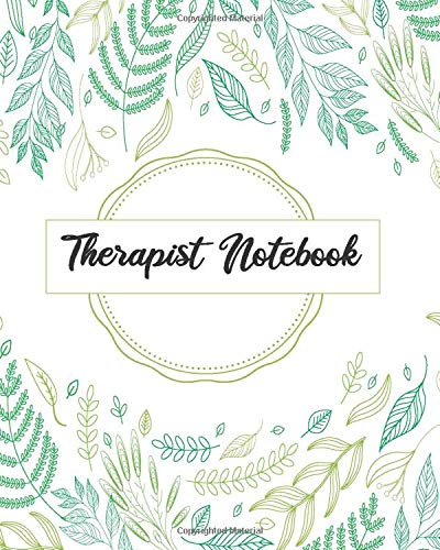 Therapist Notebook: Record Appointments, Notes, Treatment Plans, Log Interventions | Note taking Planner Logbook