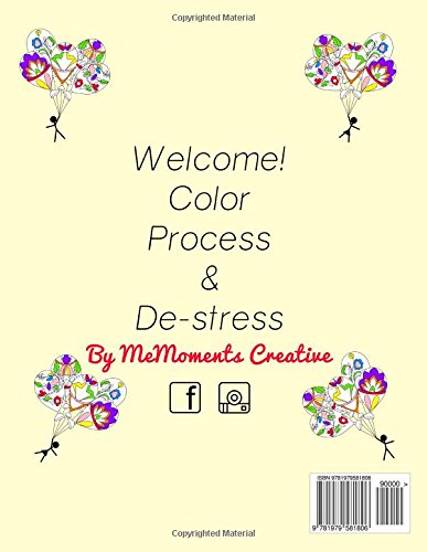 Depression & Anxiety: Color to Cope: An Adult Coloring and Stress Relief book (Support) (Volume 1)