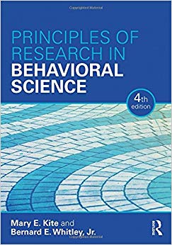 Principles of Research in Behavioral Science: Fourth Edition