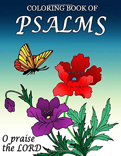 Coloring Book of Psalms: Colouring Pages for Adults with Dementia [Cognitive Activities for Adults with Dementia]