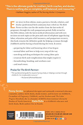 Birth Partner 5th Edition: A Complete Guide to Childbirth for Dads, Partners, Doulas, and All Other Labor Companions