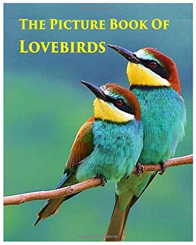 The Picture book of Lovebirds: A picture book gift for Seniors with Alzheimer’s or Dementia. Heart-warming, loving photos of Cuddling birds with their names in large print