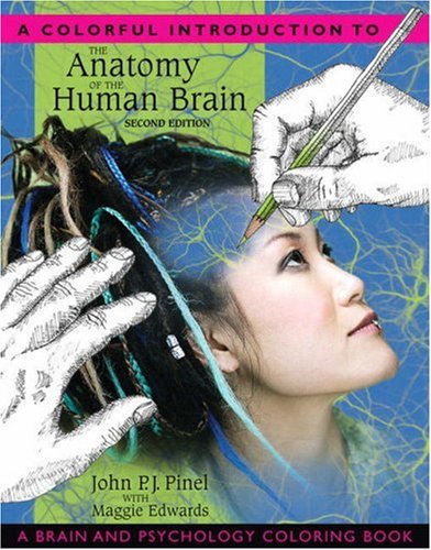 A Colorful Introduction to the Anatomy of the Human Brain: A Brain and Psychology Coloring Book (2nd Edition)