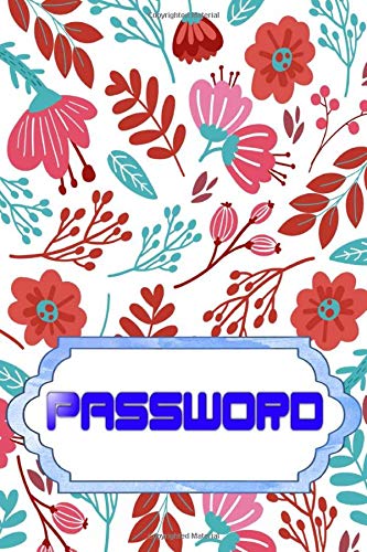 Password Logbook Large: Large Print Internet Address Password And Learning Logbook Size 6 X 9" ~ Print - Removable # Band ~ Matte Cover Design Cream Paper Sheet 100 Page Quality Print.