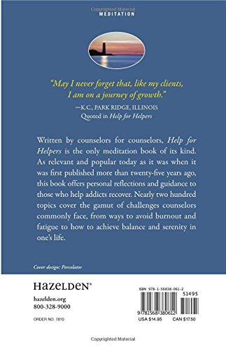 Help for Helpers: Daily Meditations for Counselors (1) (Hazelden Meditations)