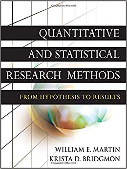 Quantitative and Statistical Research Methods: From Hypothesis to Results