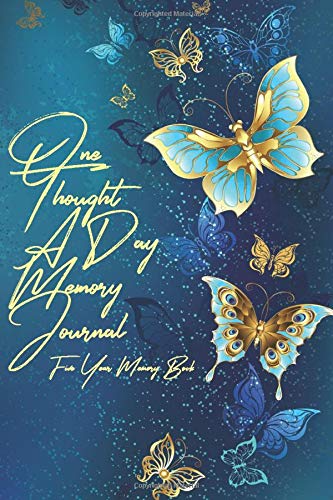 One Thought a Day Memory Journal: Five Year Memory Book