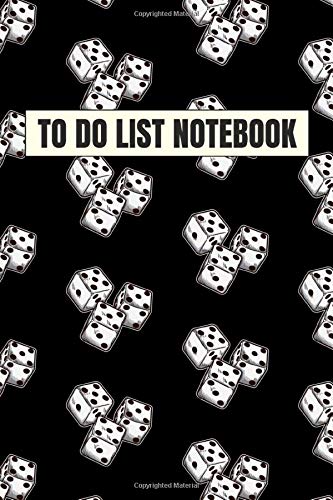 To Do List Notebook: Casino Dice Game Player Daily To Do List Planner