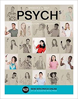 PSYCH 5, Introductory Psychology, 5th Edition (New, Engaging Titles from 4LTR Press)
