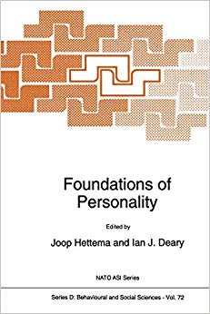 Foundations of Personality (Nato Science Series D: (Closed))