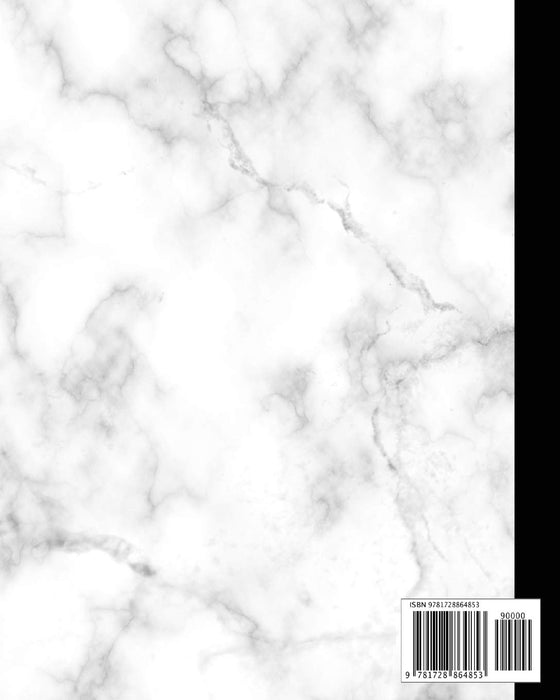 God grant me the serenity: Marble journaling notebook for recovery, self help and positivity